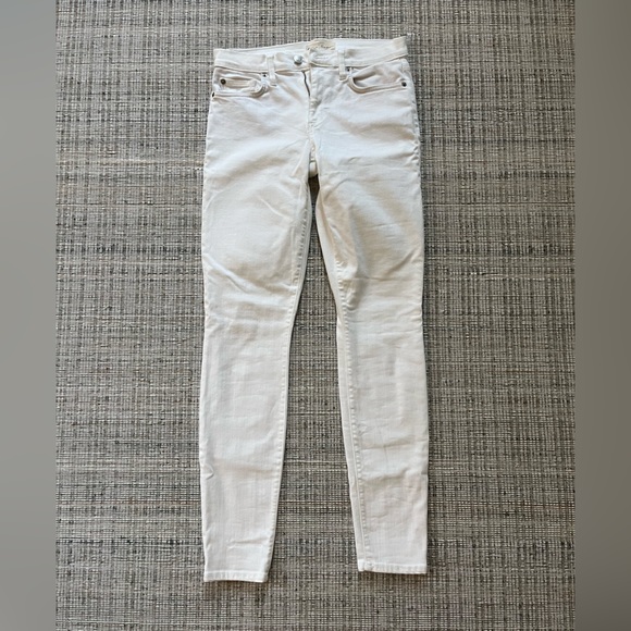 GAP White Skinny Jeans 28T - Picture 1 of 4